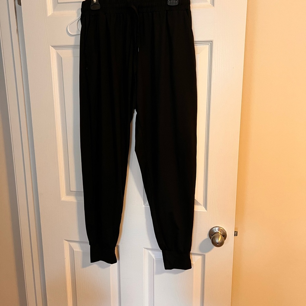 Womens black joggers